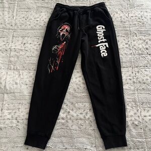 Cavity Colors Ghost Face Scream Joggers Sweatpants Size Adult Small Horror